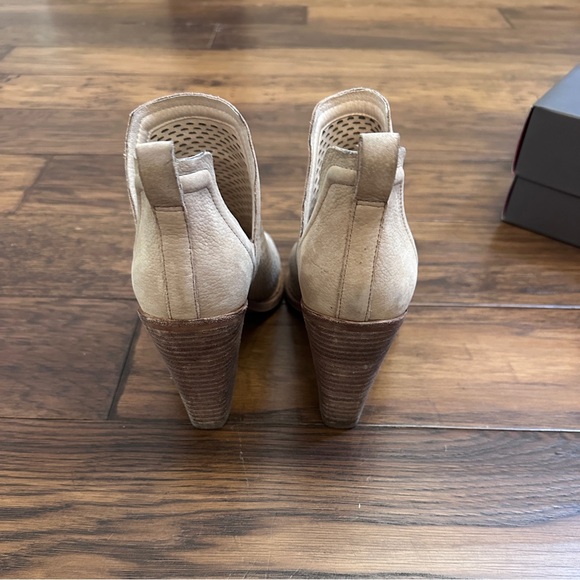 Vince Camuto Kensa Peep-Toe Bootie - Picture 5 of 7